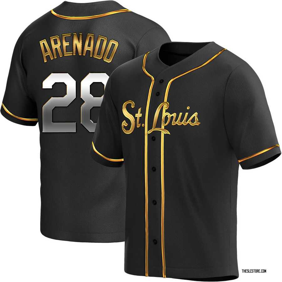 Black Golden Replica Nolan Arenado 